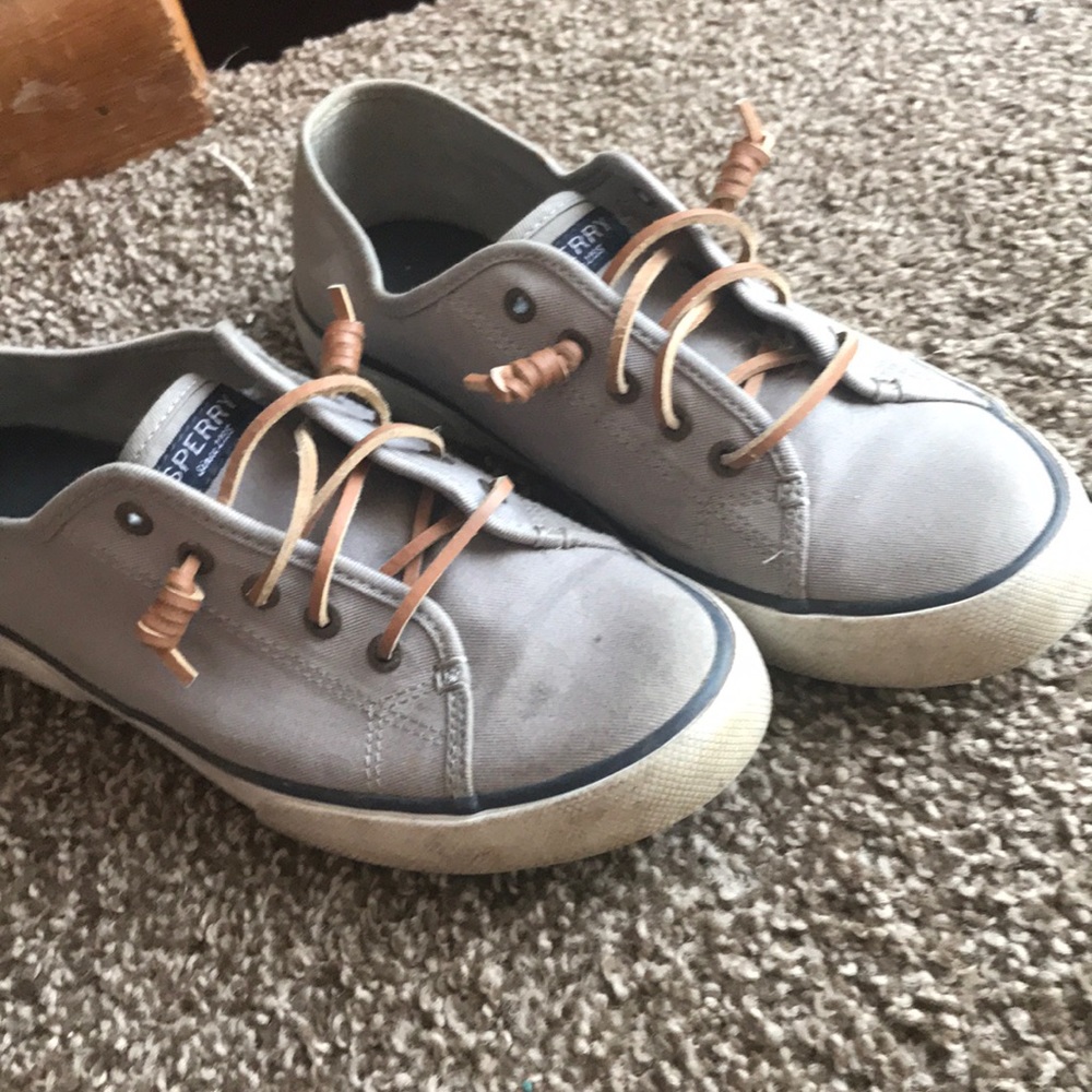 Grey Sperrys